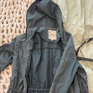 Jack Hooded Jacket in Gray